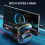 Car FM Transmitter with Dual Display Voltage Detection USB 2