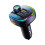 Car FM Transmitter with Dual Display Voltage Detection USB 3