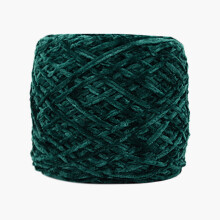 Gold velvet yarn roving for scarves and hats 100g