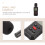 Portable Decibel Meter S8607 Sound Level Meter Plastic 2