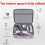 For   4  Storage Bag Combo Bag Handheld Stabilizer for RS4  Carrying Case Accessory Shoulder Bag 5