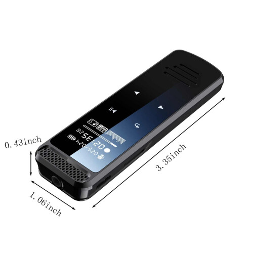 Digital Voice Recorder USB Charging MP3 Playback 2