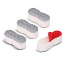Toilet Seat Bumper for Bidet with Strong Adhesive 4 Pack