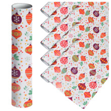 Christmas Wrapping Paper Single-Sided 5 pcs 75cm x 50cm