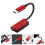 Professionel 2-i-1 type-C til 3,5 mm adapter 4