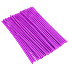 Exercise Bike Spoke Covers Purple Wheel Rim Wraps