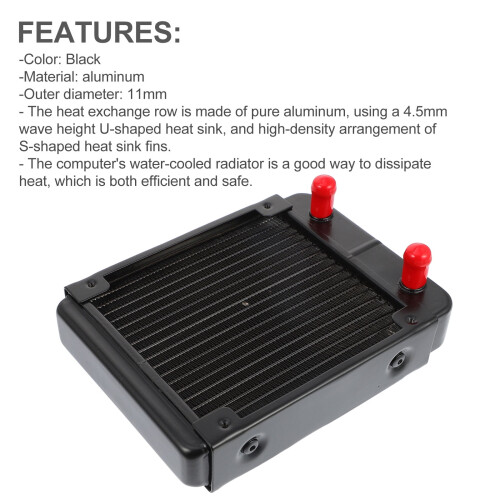 Water-Cooled Radiator for PC CPU Cooling 240mm 1