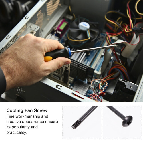 PC ház ventilátor csavarok rezgéscsillapító 30mm50db 2