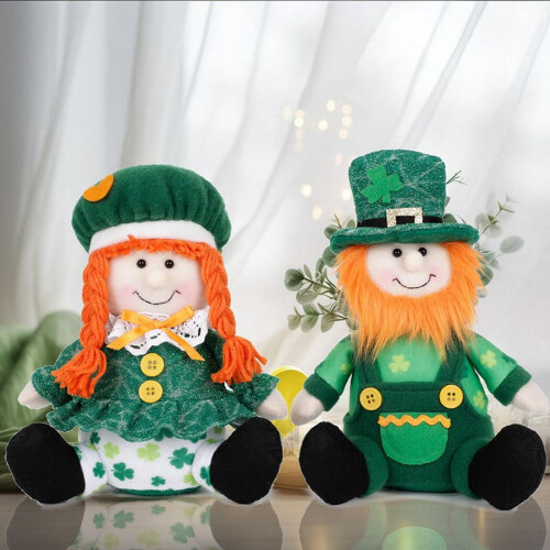 Décoration de poupée verte pour Pâques et la Saint-Patrick 2
