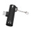 Type-C oortelefoonadapter 3,5 mm audio-oplaadkabel zwart 4
