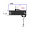 Type-C oortelefoonadapter 3,5 mm audio-oplaadkabel zwart 5