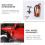 Mini house fire extinguisher model red alloy 1 piece 4
