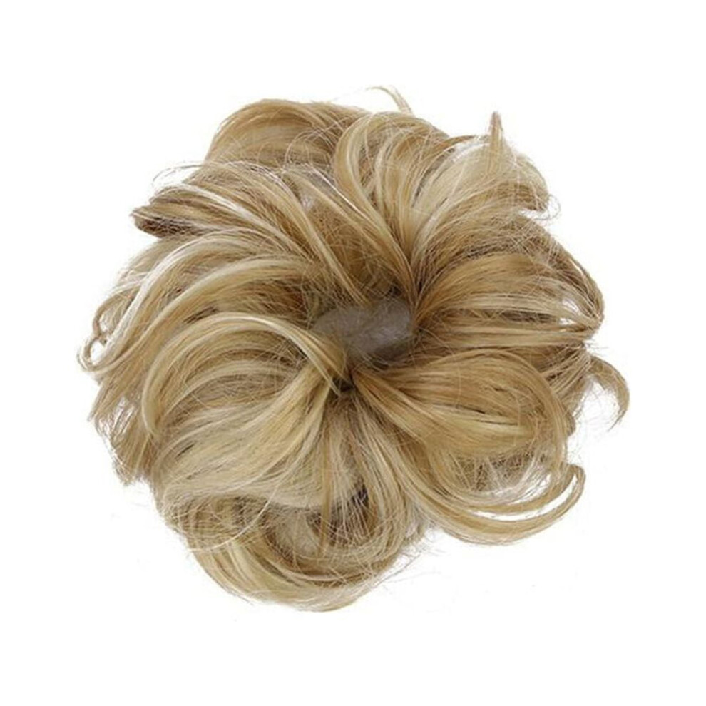 Women's Synthetic Ponytail Bun Hair Extension with Elastic