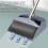 Cleaning Supplies Broom and Dustpan Set with Squeegee 4