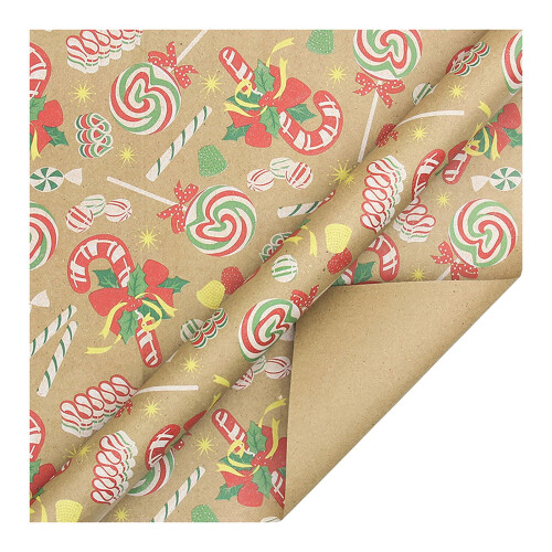 Christmas Wrapping Paper Single-sided 70cm x 50cm