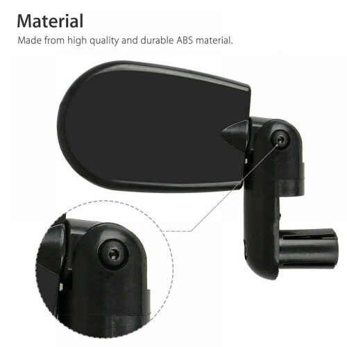 Prettyui Bicycle Rearview Mirror Adjustable Rotatable 1