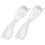 Cablu de încărcare Ease USB la DC de 2,5 mm, pachet de 2 7