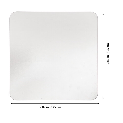 Γυάλινο Mouse Pad Διαφανές Επιτραπέζιο Pad για Gaming 24x12 ιντσών 2