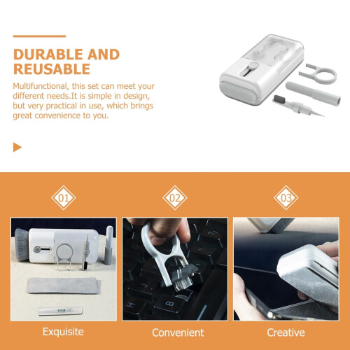 Kit de curățare electronică, scule pentru căști, 3 seturi 1