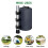 Jacenvly water bag 10L cylindrical reinforced 4