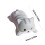 Mini ergonomic mouse wrist pad gray for all mice 3