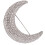 Broche Lua com Strass para Mulheres (1 peça) 4