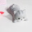Mini ergonomic mouse wrist pad gray for all mice 6