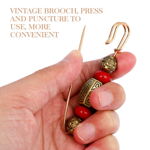 Ensemble de broches vintage en alliage, 3 pièces 1