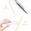 Eyebrow Tweezer Set Stainless Steel 3 Pcs 2