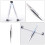 Eyebrow Tweezer Set Stainless Steel 3 Pcs 4