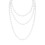 Collar de perlas blancas para boda (1 hebra) 1