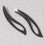Stainless Steel Eyebrow Clip Set of 2 4
