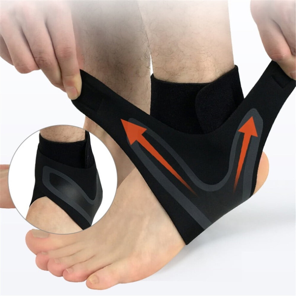 Prettyui adjustable elastic ankle brace support