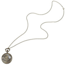 Collier montre de poche vintage pour homme