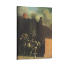 Impression sur toile « Le Cavalier de la Mort » 40 x 60 cm