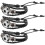 Ρυθμιζόμενο βραχιόλι ποδοσφαιριστή 3 τεμάχια 1