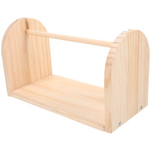 Wood Spool Holder Manual Thread Winder for DIY