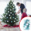 Blue Christmas Ball Ornaments Shatterproof Plastic 34PCS 2