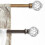 Embouts de tringle à rideaux Eease4pcs 5