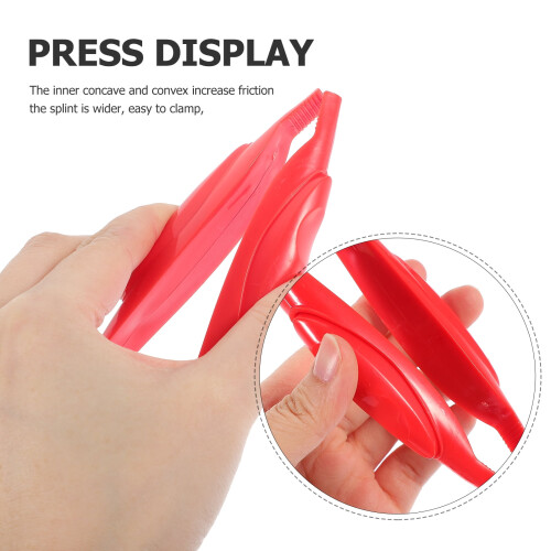 Children's Tweezers Set Plastic Forceps for Beads and 2