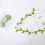 Κολιέ Green Leaf Choker με ρυθμιζόμενη αλυσίδα κλείδας 5