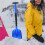 Telescopic folding ice scraper for snow removal 2