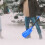Telescopic folding ice scraper for snow removal 3