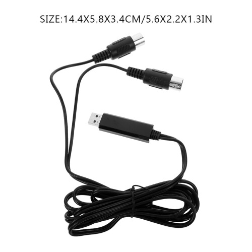 Convertor cablu MIDI USB pentru Keyboard2M 2