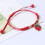 Pulseira trançada com pingente de morango (2 peças) 5