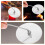 Fire Extinguisher Pit Cover Snuffer Stainless Steel 2 pcs 6