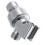 Shower Head Holder Adjustable Arm Mount Silver 3
