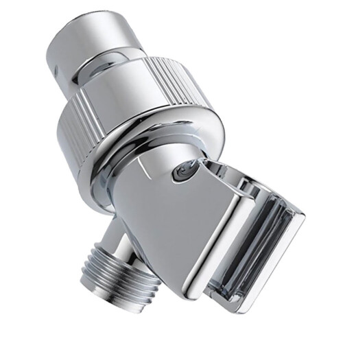 Shower Head Holder Adjustable Arm Mount Silver 2