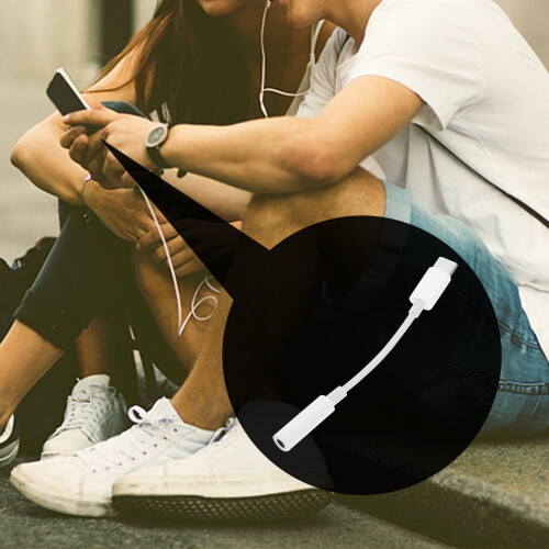 USB Type-C til 3,5 mm hovedtelefonadapter til bærbar tablet 1