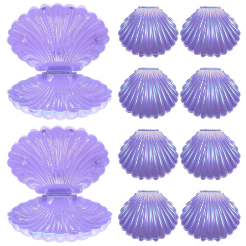 Purple Shell Candy Box -koru- ja herkkuteline 10 kpl